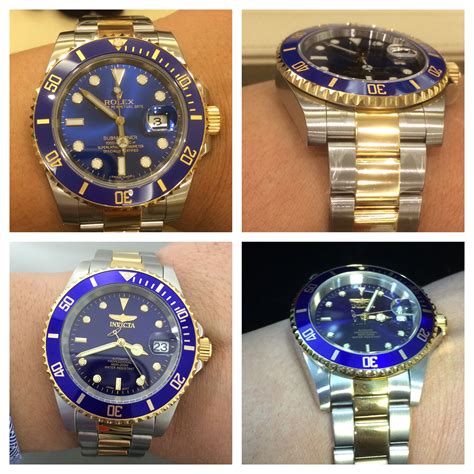 rolex submariner vs invicta grand diver|invicta pro diver customer reviews.